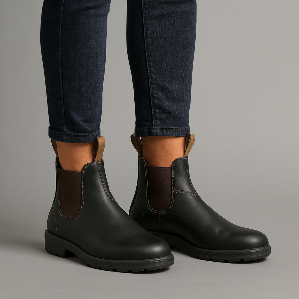 Inès – Bottines Chelsea élégantes femme