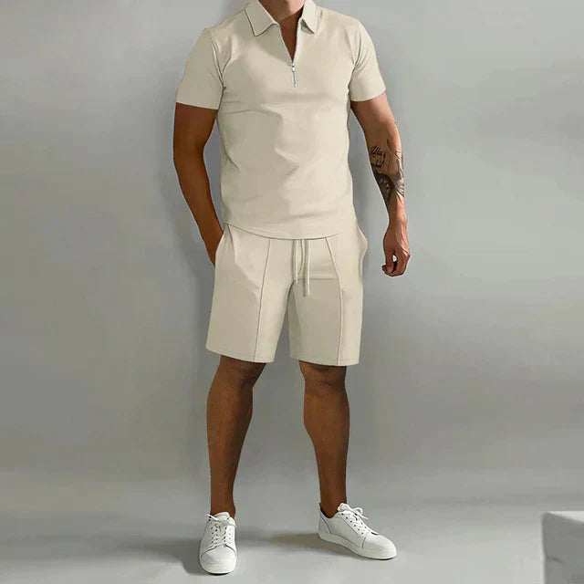 Louis – Ensemble polo et short deux pièces homme