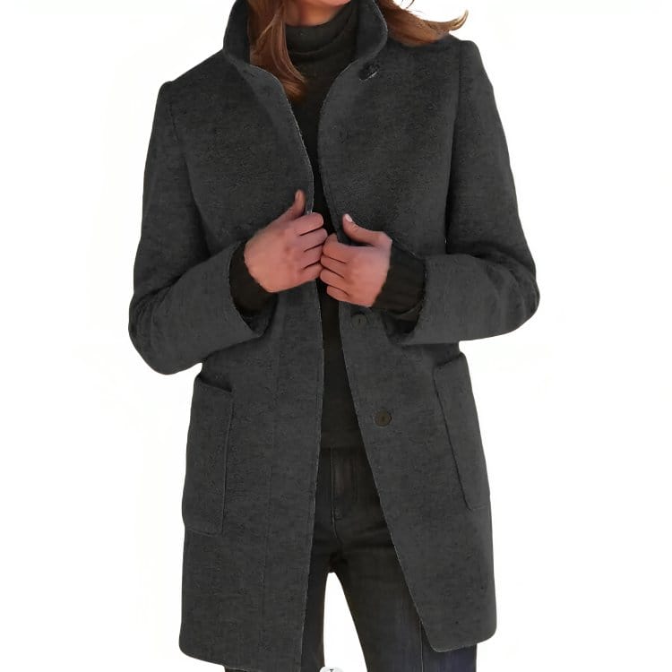 Éléonore – Manteau femme automne structuré