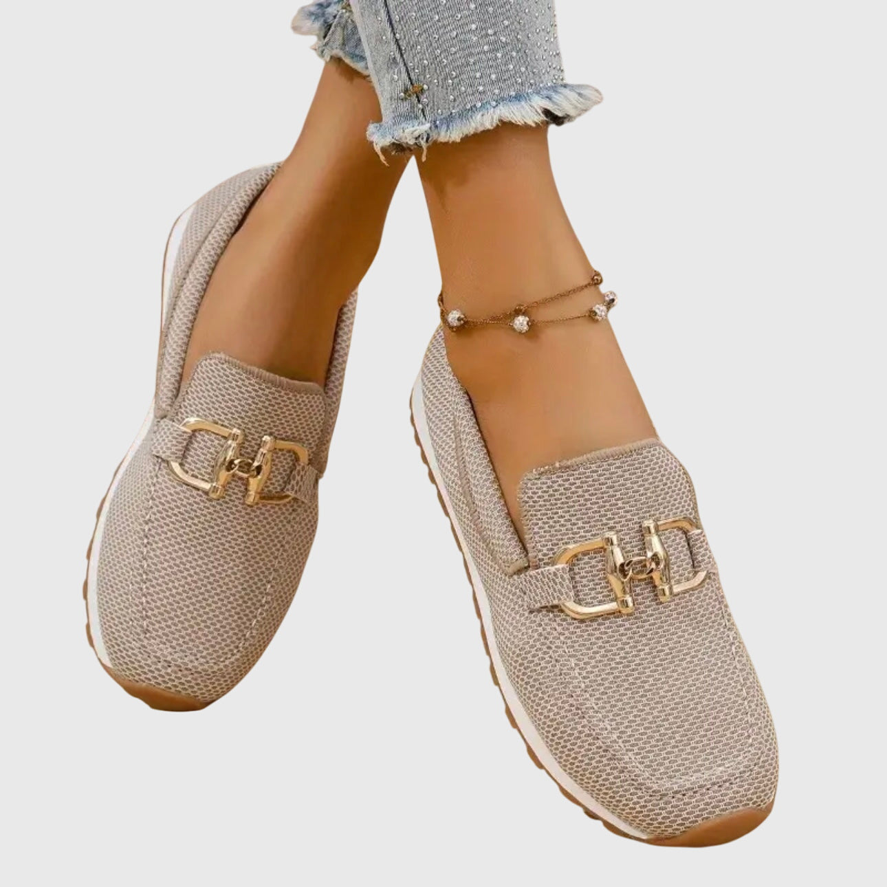 Louna – Mocassins avec détail chaîne femme