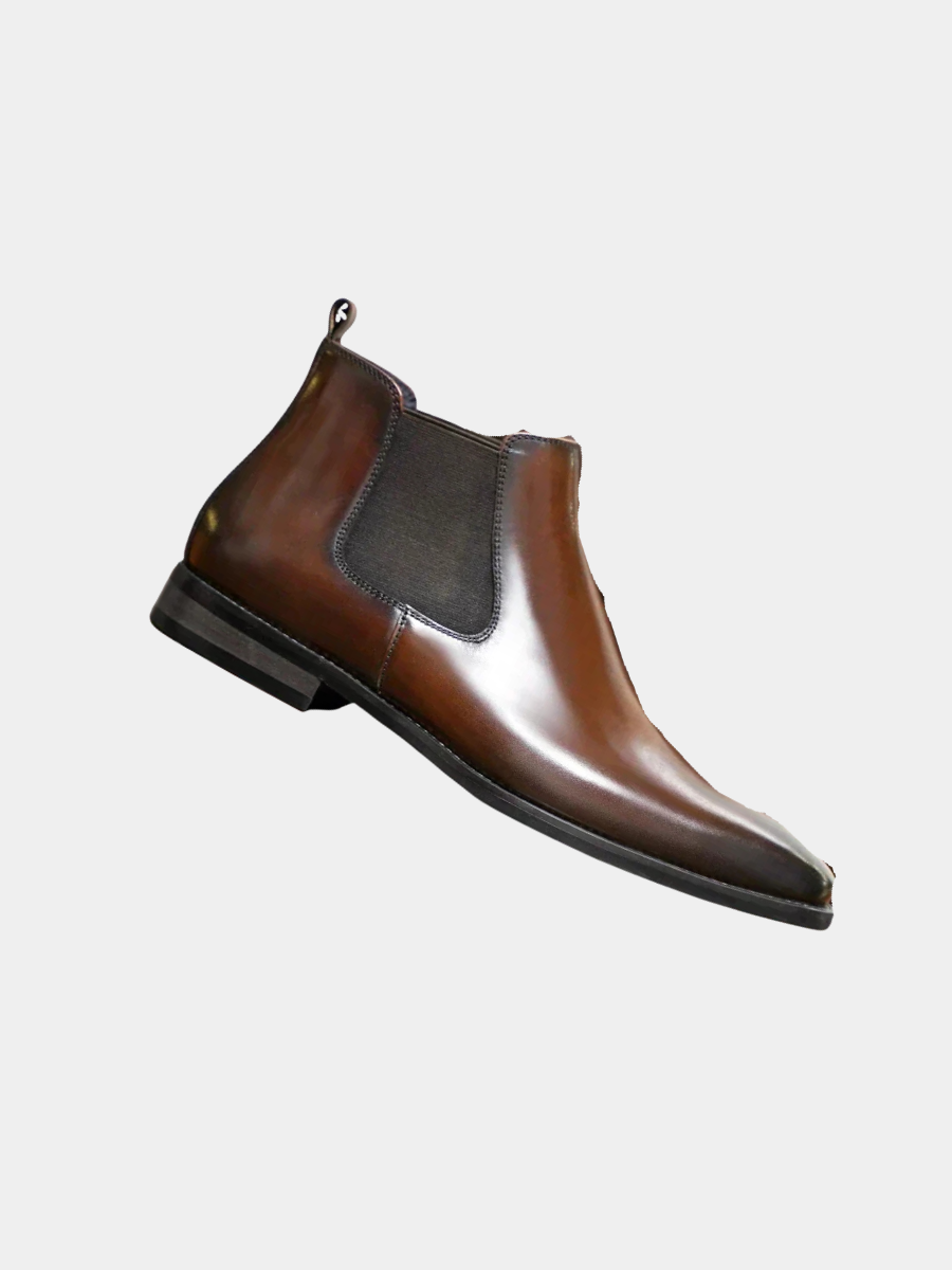 Bottines Chelsea homme en cuir 3