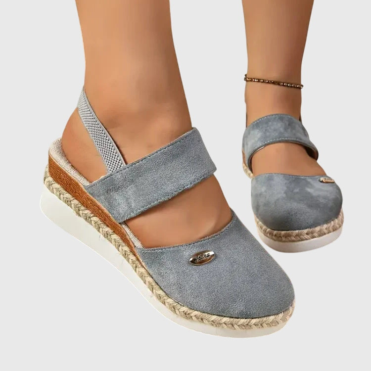 Apolline – Sandales à talon compensé femme