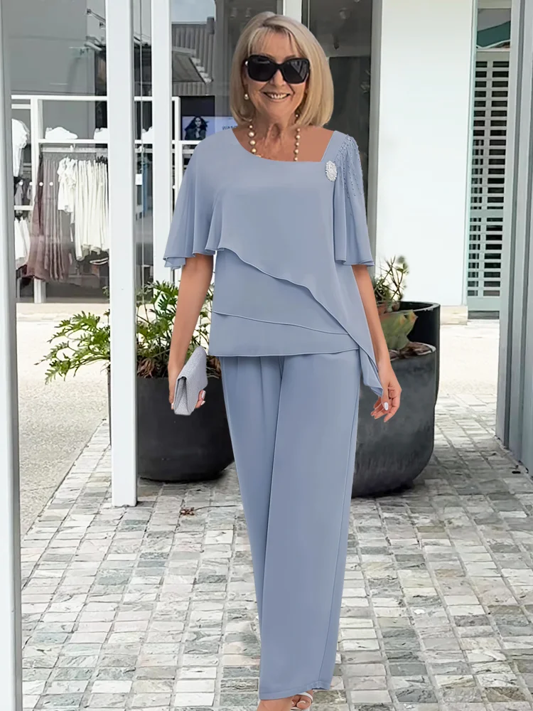 Ghislaine – Ensemble estival élégant et féminin femme