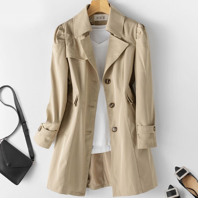 Sophie – Manteau trench femme décontracté