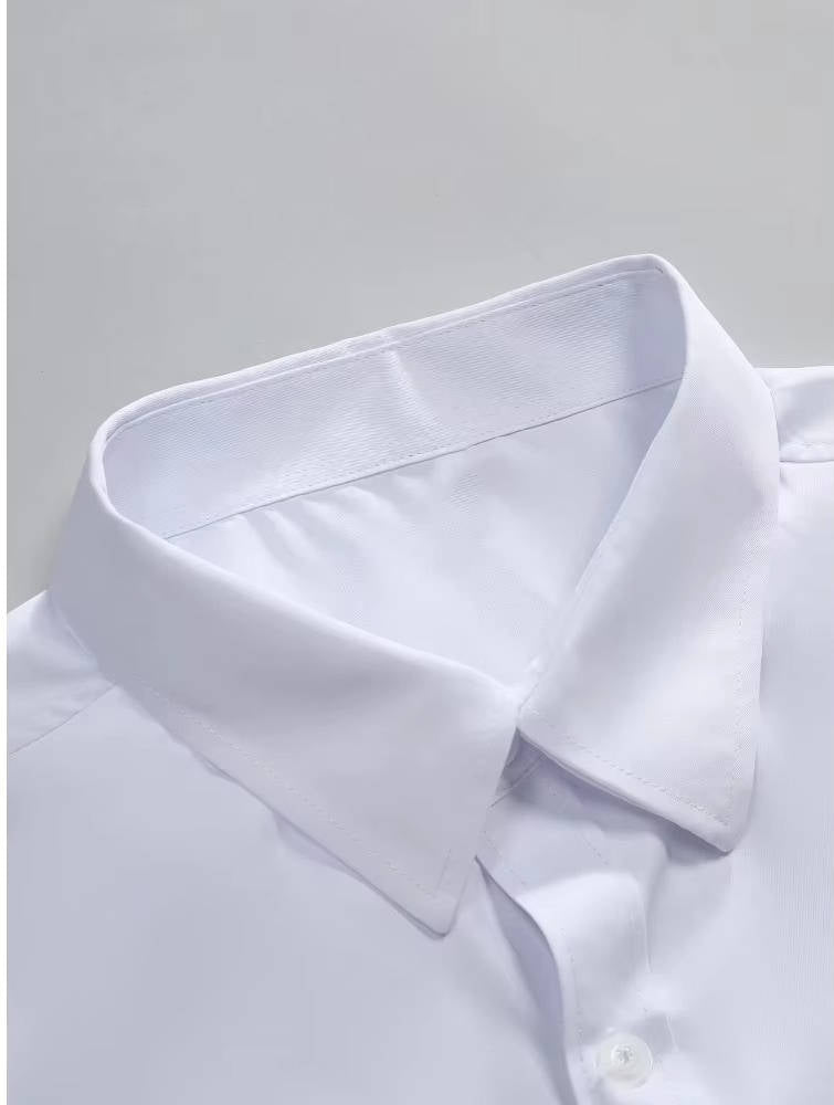 Chemise homme stretch infroissable à manches longues coupe slim 11