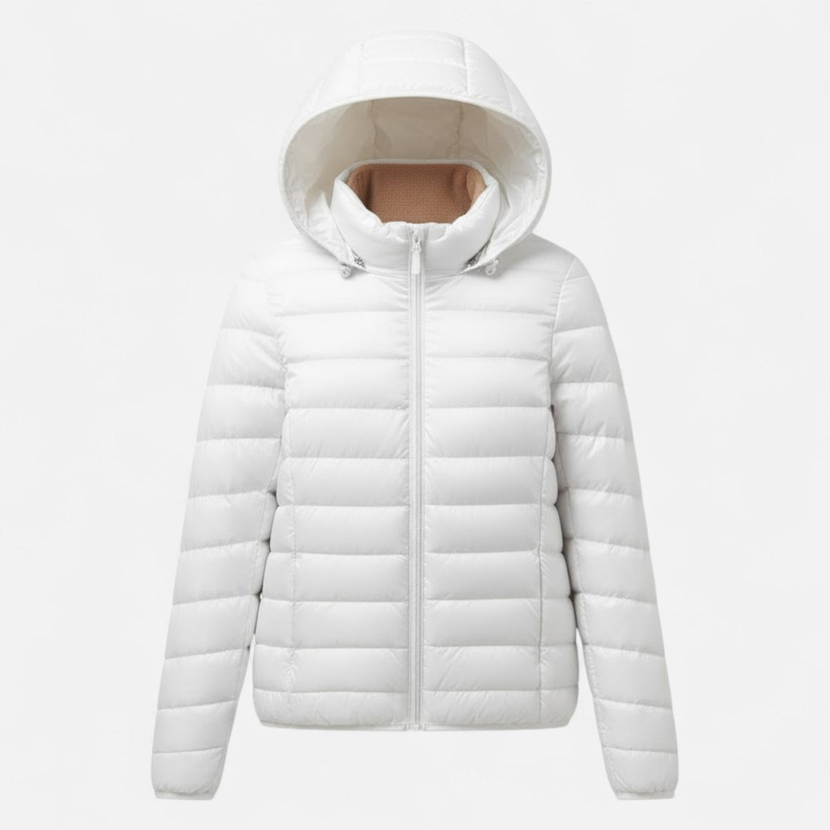 Doudoune femme à capuche matelassée légère grande taille 4
