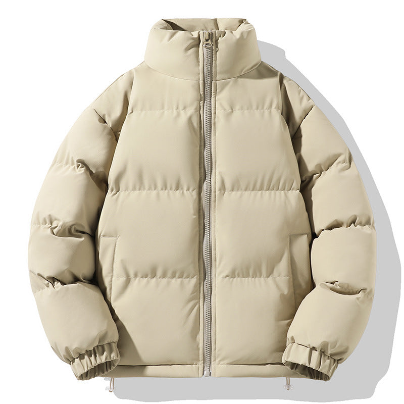 Doudoune femme à col montant matelassée coupe oversize 5