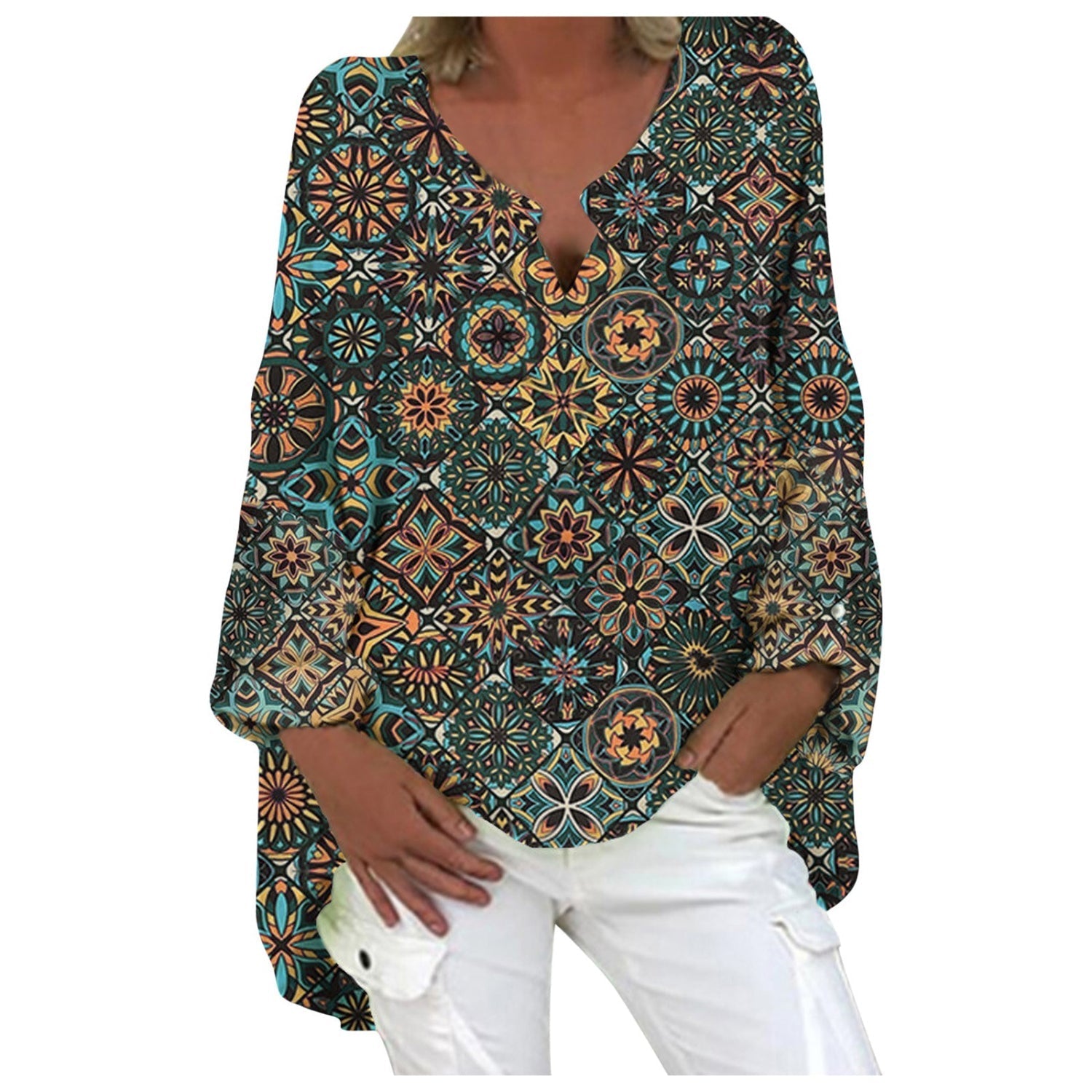 Amandine – Blouse élégante en lin femme