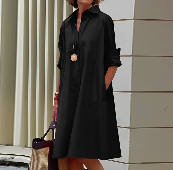 Lisette – Robe chemise élégante femme