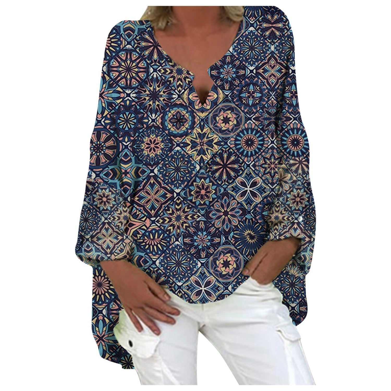 Amandine – Blouse élégante en lin femme