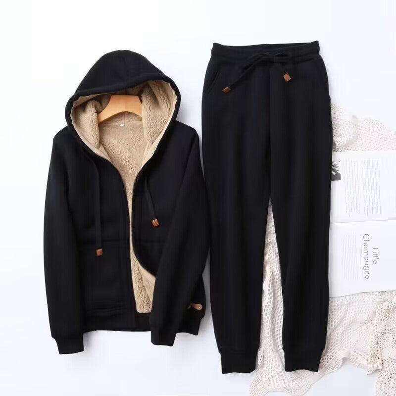 Aspen – Ensemble d’hiver hoodie et jogger femme