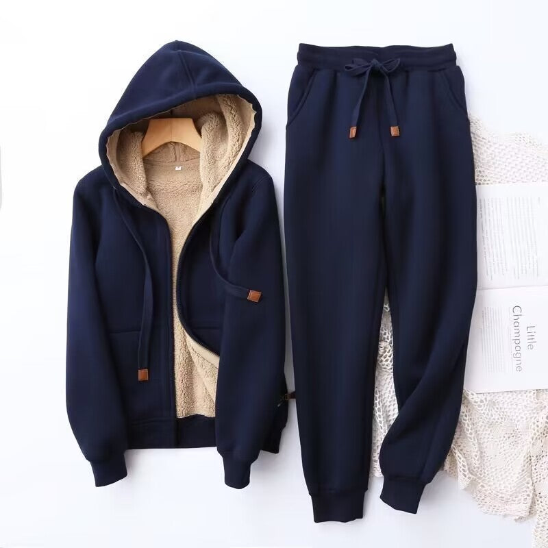 Aspen – Ensemble d’hiver hoodie et jogger femme