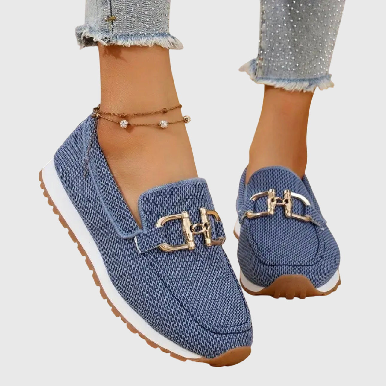 Louna – Mocassins avec détail chaîne femme