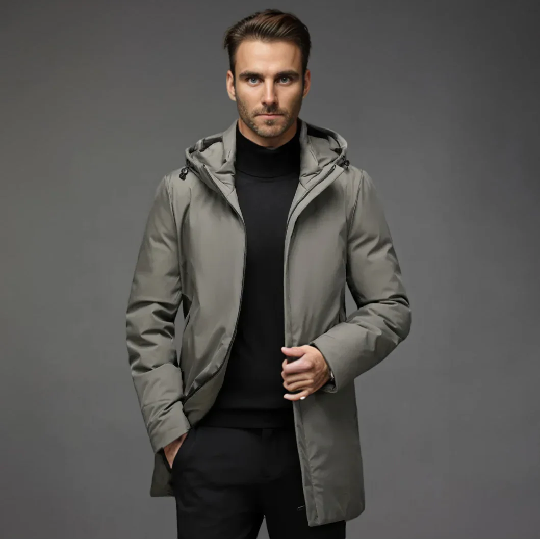 Adrien – Veste homme hiver longue