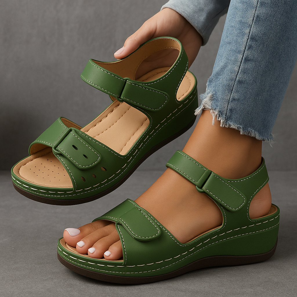 Bérénice – Sandales compensées femme