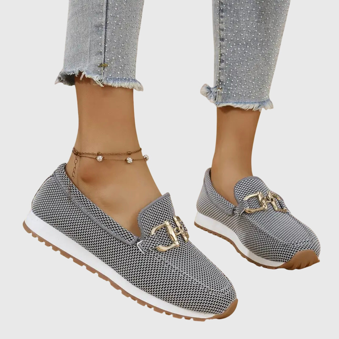 Louna – Mocassins avec détail chaîne femme