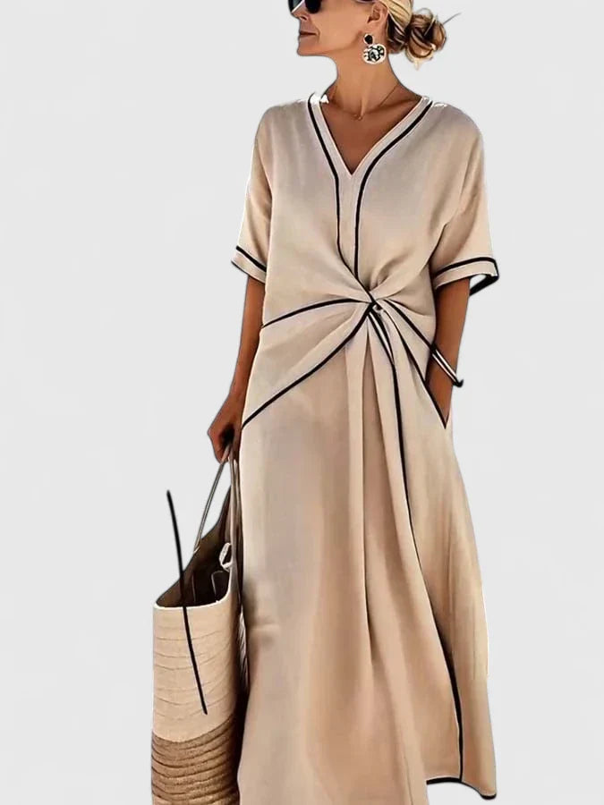 Thaëlle – Robe maxi élégante d’été femme