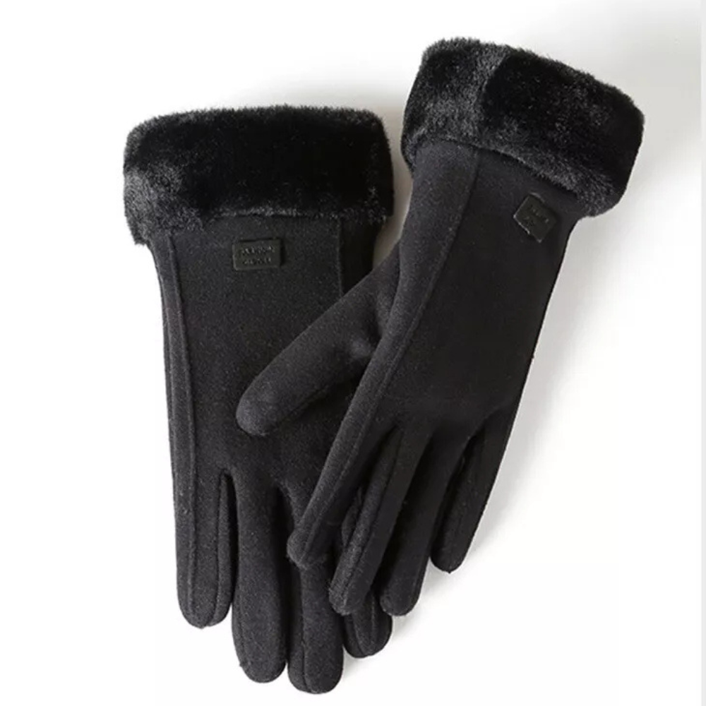 Gants d'hiver femme tactiles antidérapants coupe-vent 4