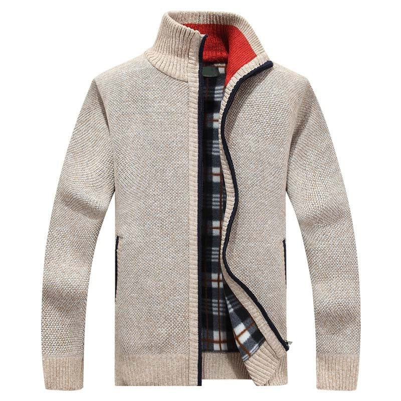 Gilet homme chaud avec doublure à carreaux 1