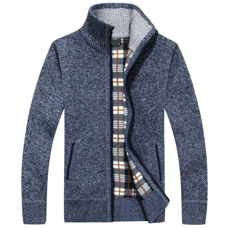 Gilet homme chaud avec doublure à carreaux 2