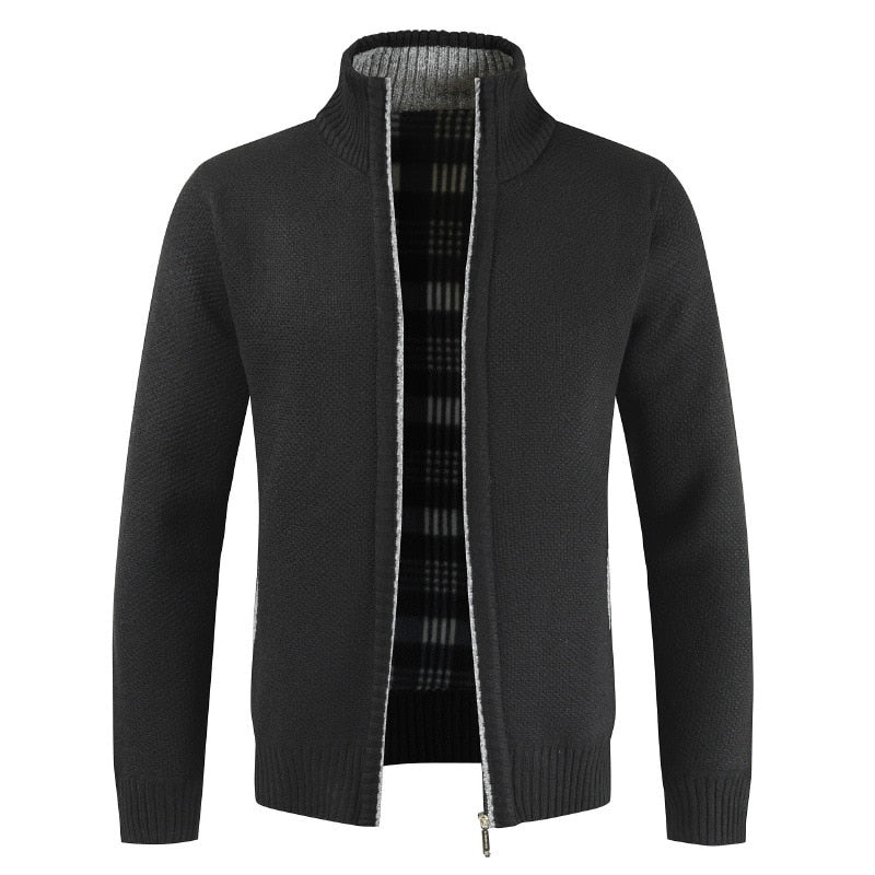 Gilet homme zippé avec doublure chaude et coupe classique 4