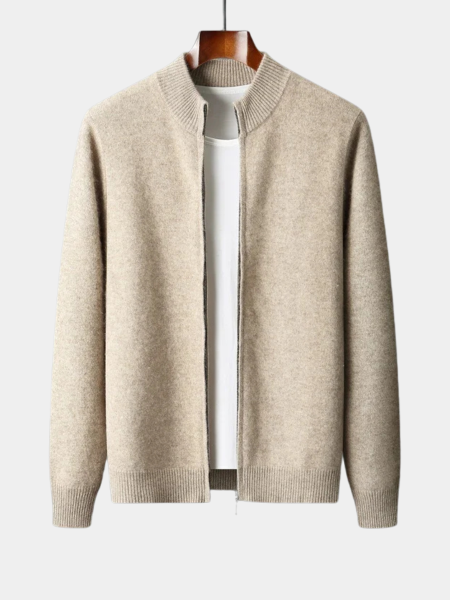 Gilet sans manches homme en maille de laine 6