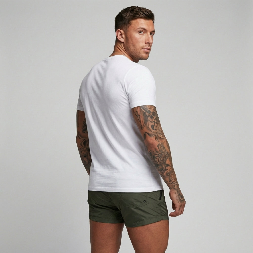 Gaspard – Short de bain court extensible homme