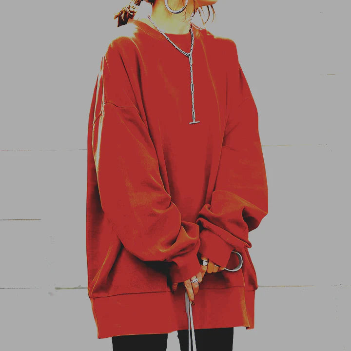 Élodie – Sweatshirt femme oversize