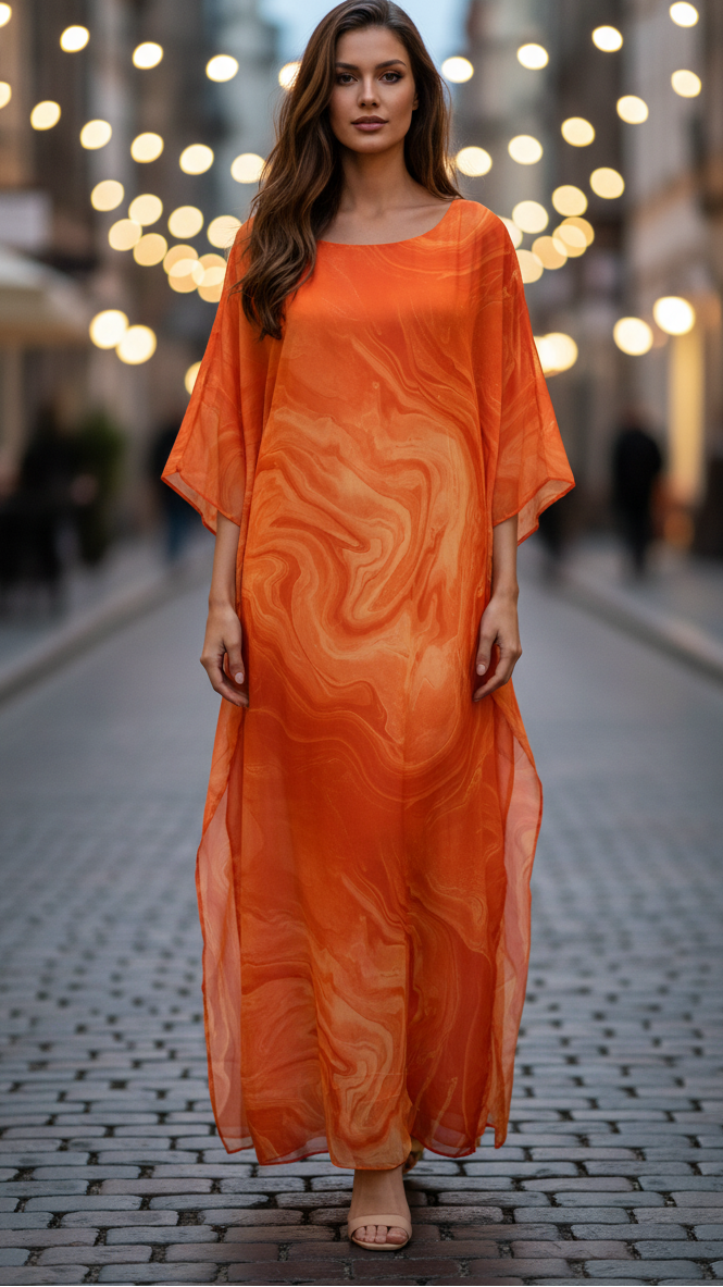 Eugénie – Robe en mousseline femme