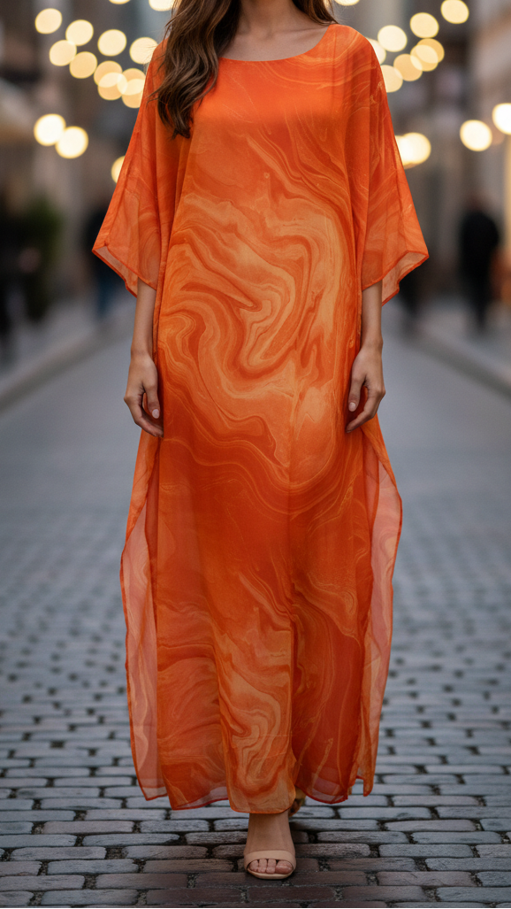 Eugénie – Robe en mousseline femme