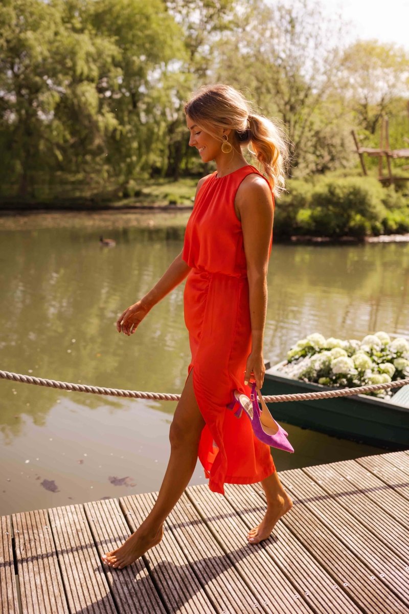Capucine – Robe d'été élégante et raffinée femme