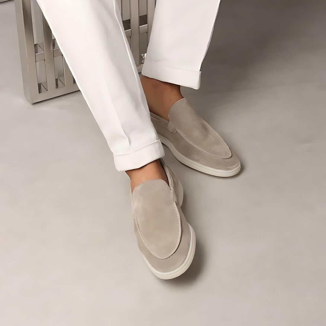 Amaury – Mocassins en suède homme