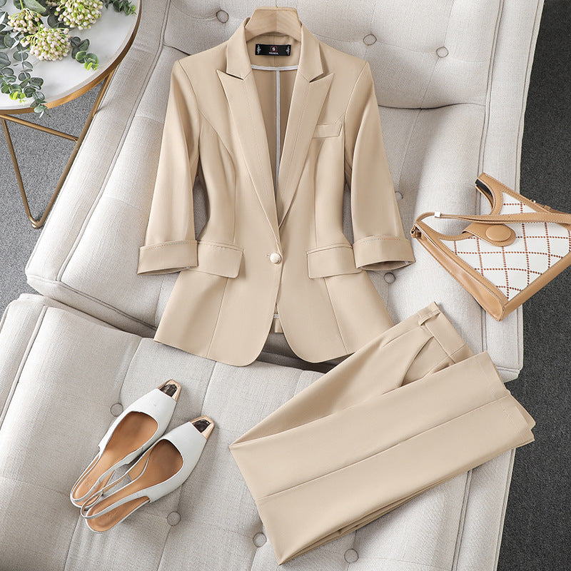 Jane – Ensemble blazer et pantalon chic femme