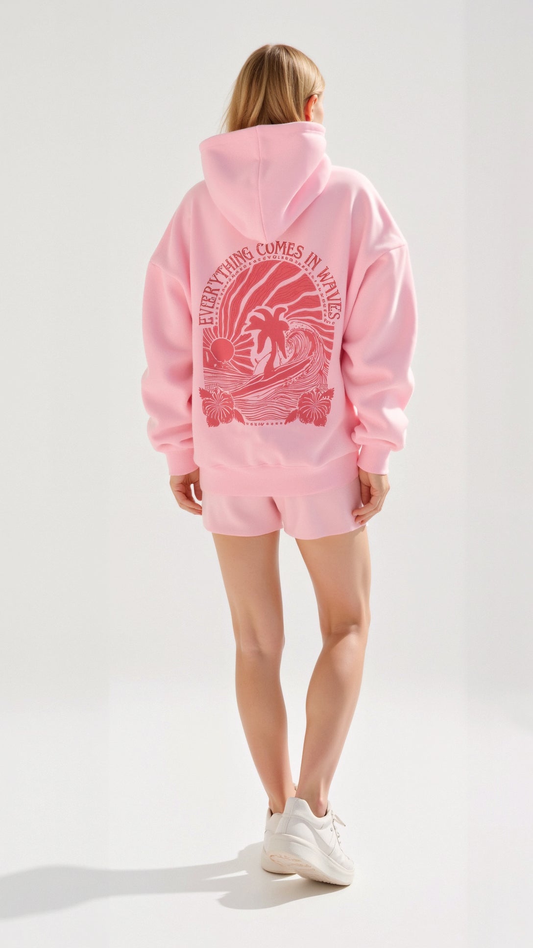Élise – Sweat à capuche brodé femme