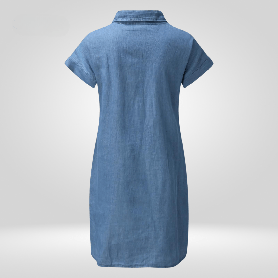 Héloïse – Robe chemise midi femme