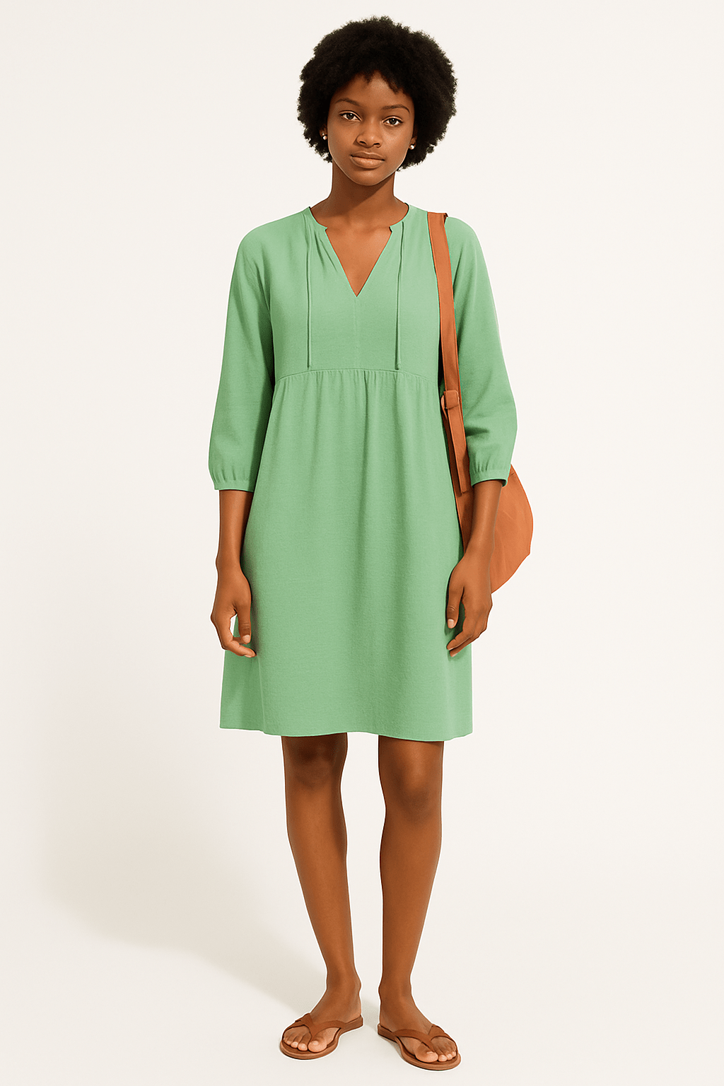 Manon – Robe chemise midi ample femme