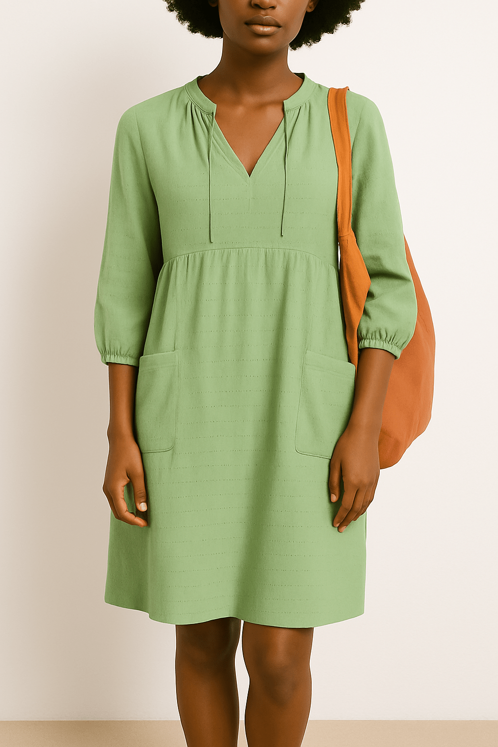 Manon – Robe chemise midi ample femme