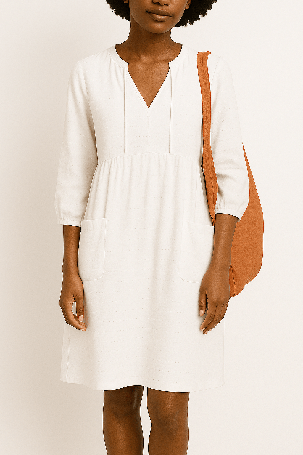 Manon – Robe chemise midi ample femme