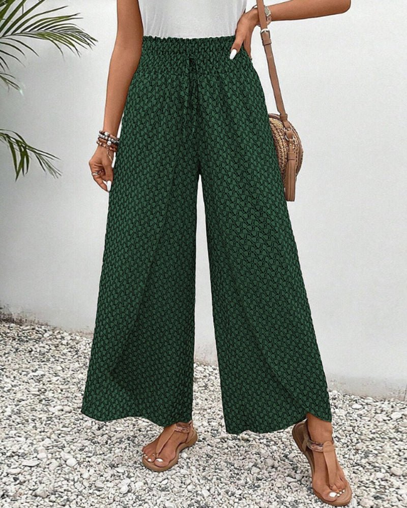Camille – Pantalon léger à imprimé femme