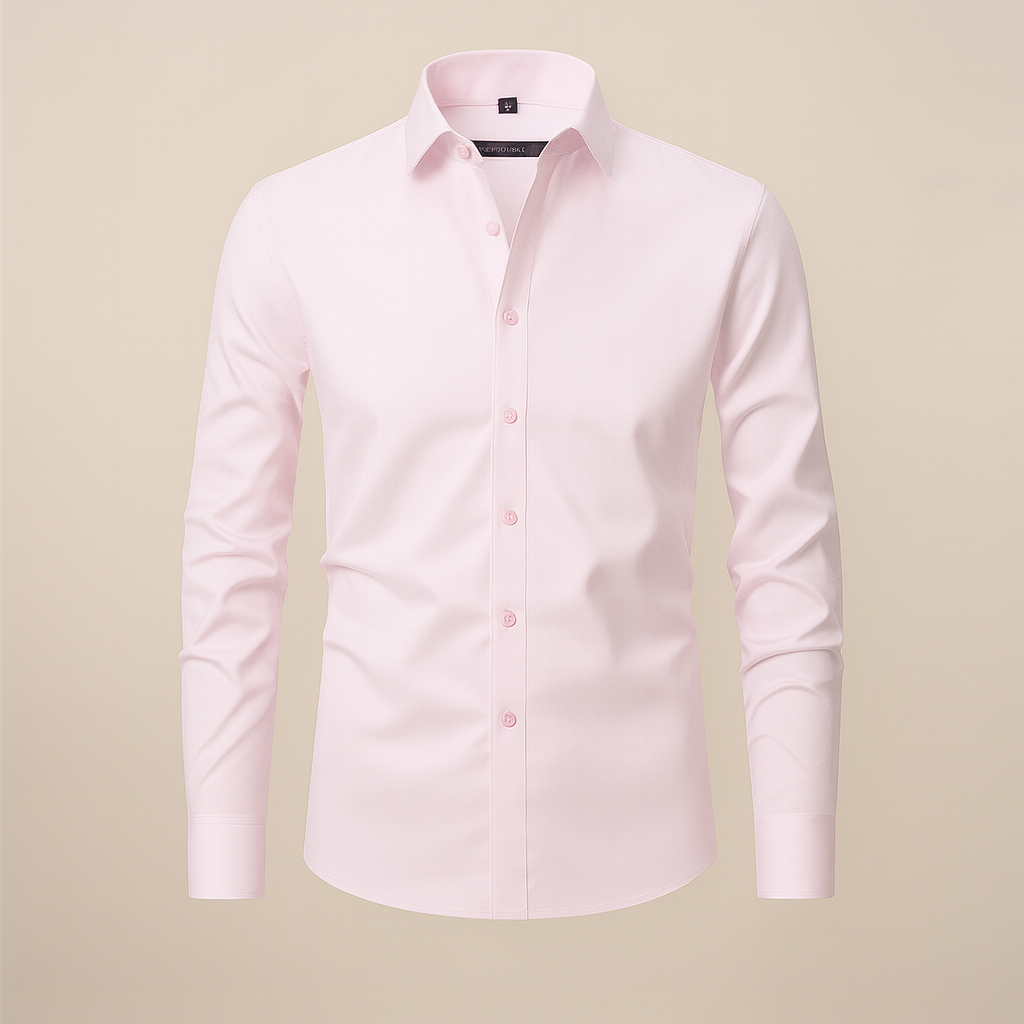 Thomas – Chemise à manches longues coupe ajustée homme
