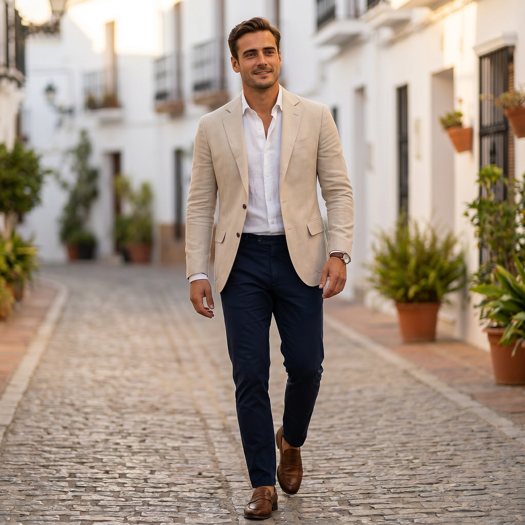 Maxence – Blazer léger et élégant de printemps homme