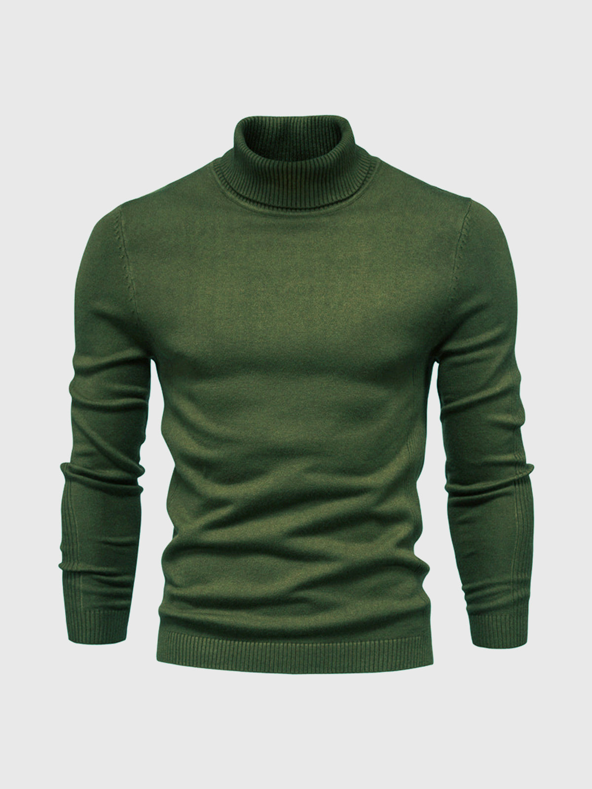 Pull col roulé homme en coton doux et intemporel, lavable en machine 13