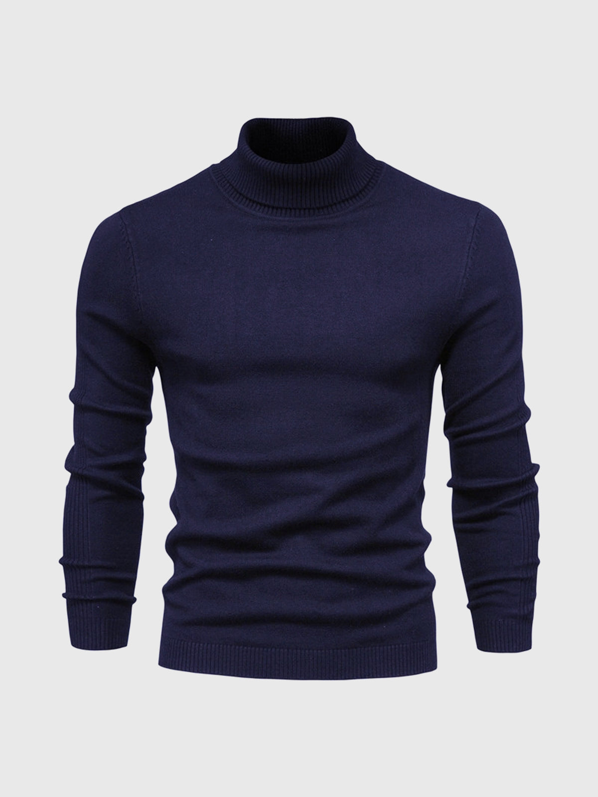 Pull col roulé homme en coton doux et intemporel, lavable en machine 9