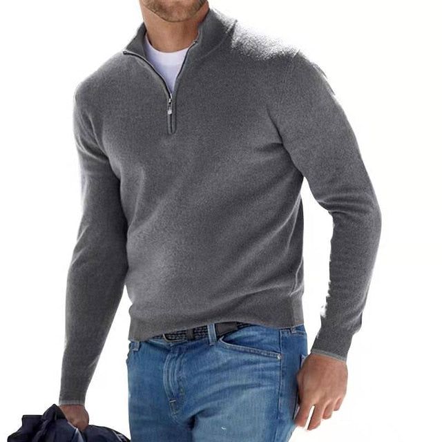 Pull demi-zippé homme 7