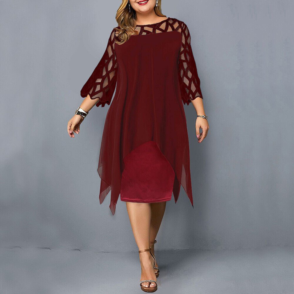 Aurélie – Robe élégante grande taille femme