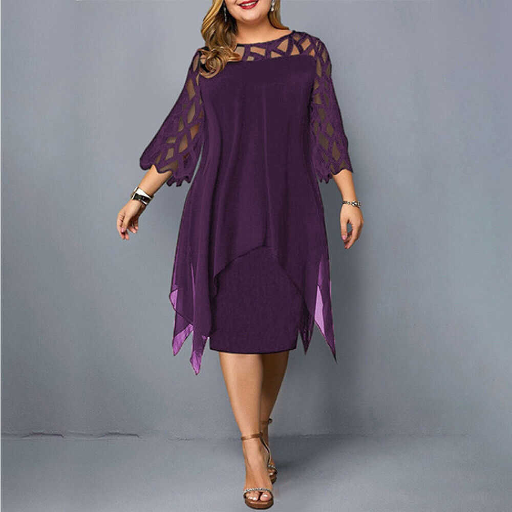 Aurélie – Robe élégante grande taille femme
