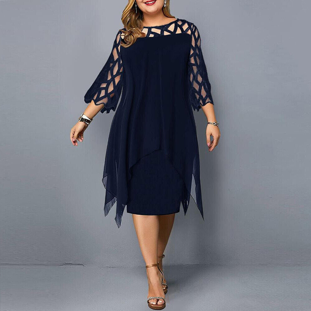 Aurélie – Robe élégante grande taille femme
