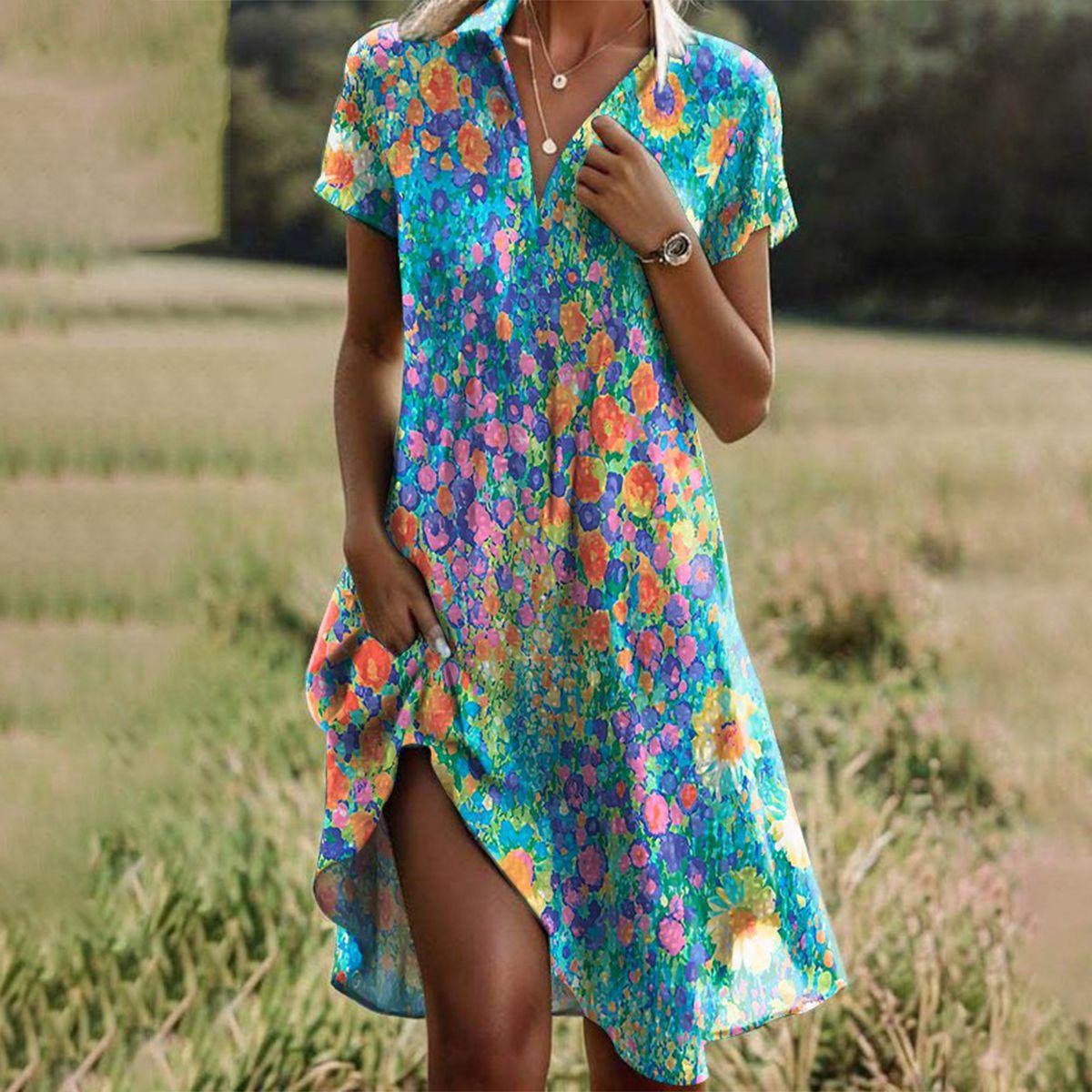Ophélie – Robe d'été bohème chic femme