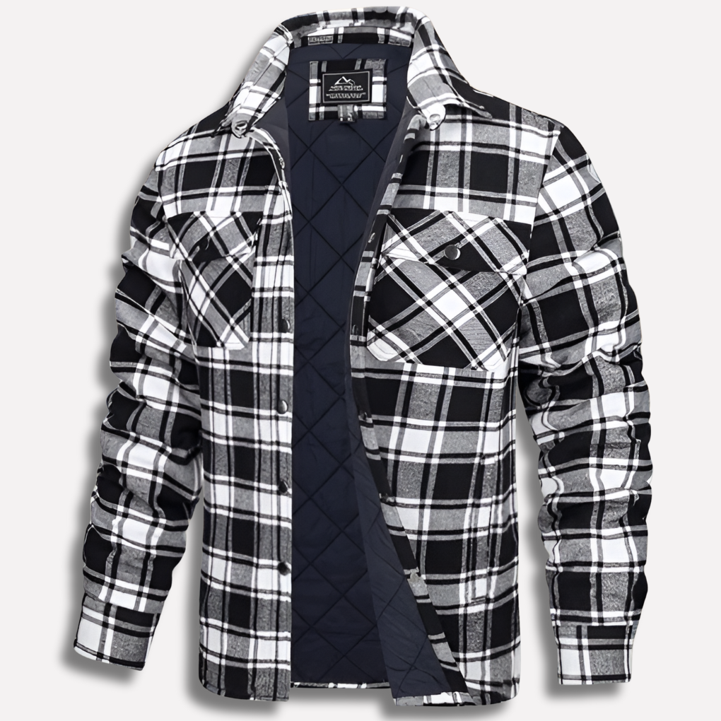 Surchemise à carreaux femme en flanelle boutonnée 2