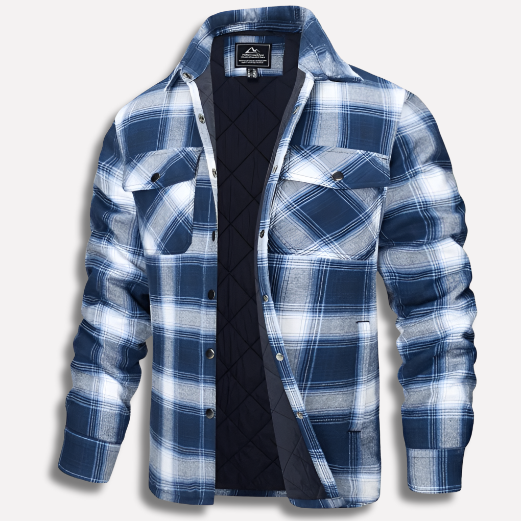 Surchemise à carreaux femme en flanelle boutonnée 3